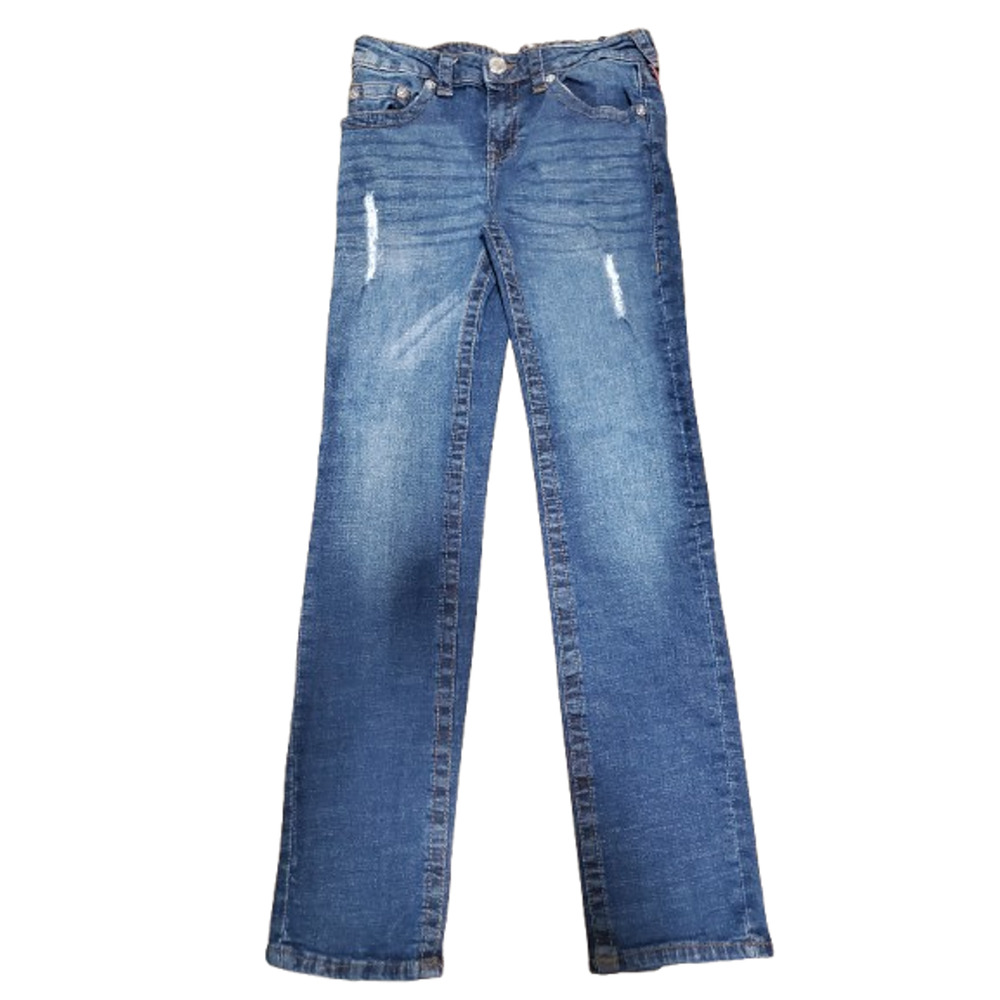 True Religion youth boys denim blue jeans size 12